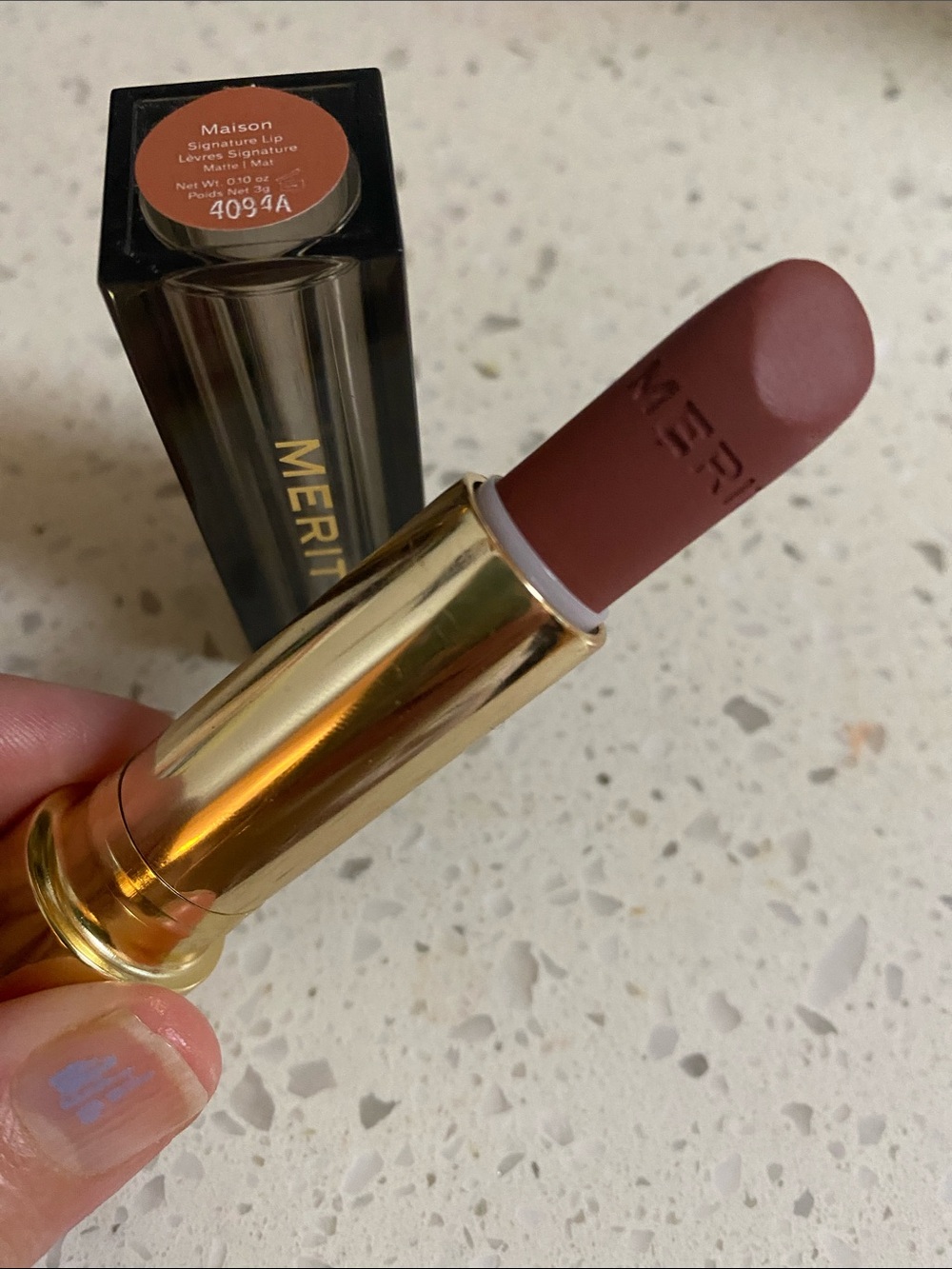 MERIT Signature Lip Lightweight Matte Lipstick-Maison